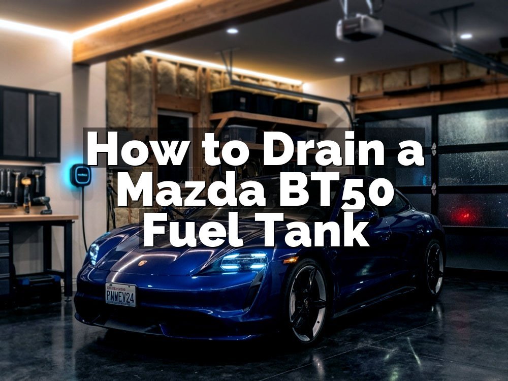How to Drain a Mazda BT50 Fuel Tank