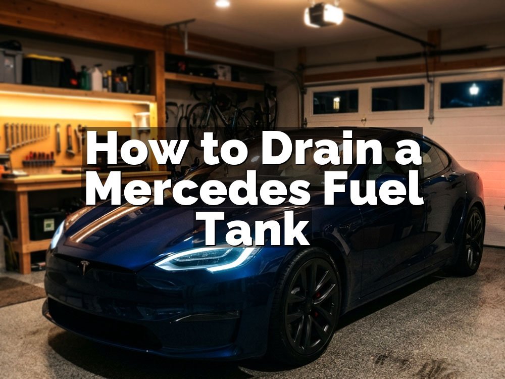 How to Drain a Mercedes Fuel Tank