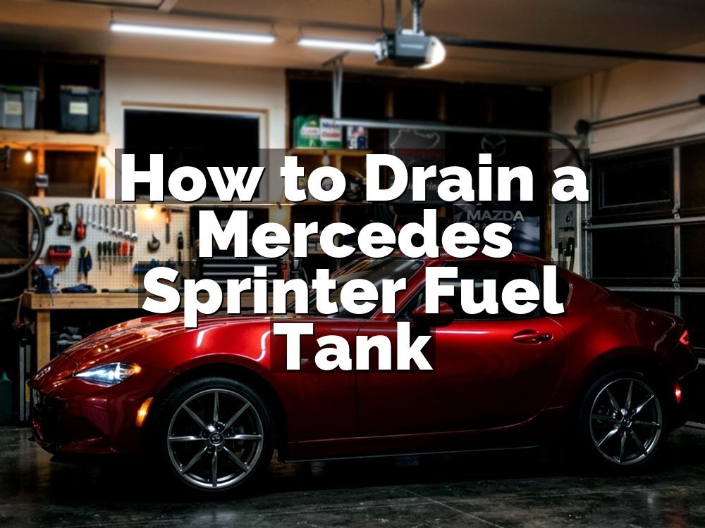 How to Drain a Mercedes Sprinter Fuel Tank