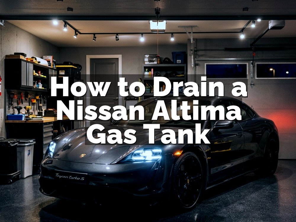 How to Drain a Nissan Altima Gas Tank