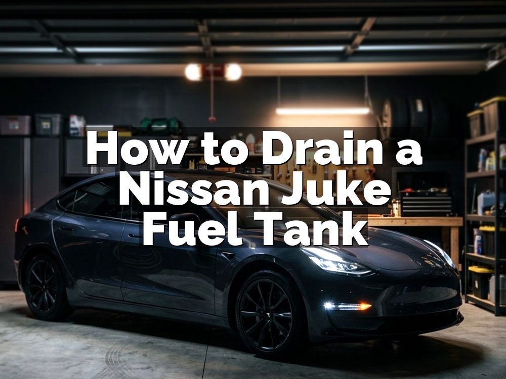 How to Drain a Nissan Juke Fuel Tank