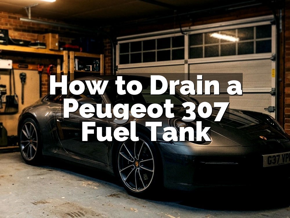 How to Drain a Peugeot 307 Fuel Tank