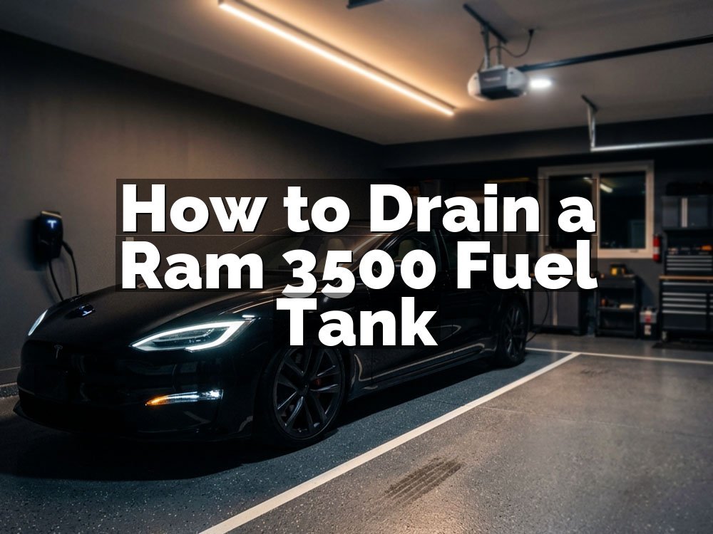How to Drain a Ram 3500 Fuel Tank