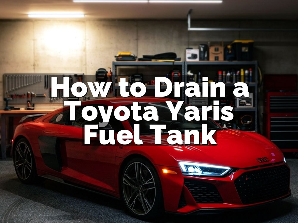 How to Drain a Toyota Yaris Fuel Tank