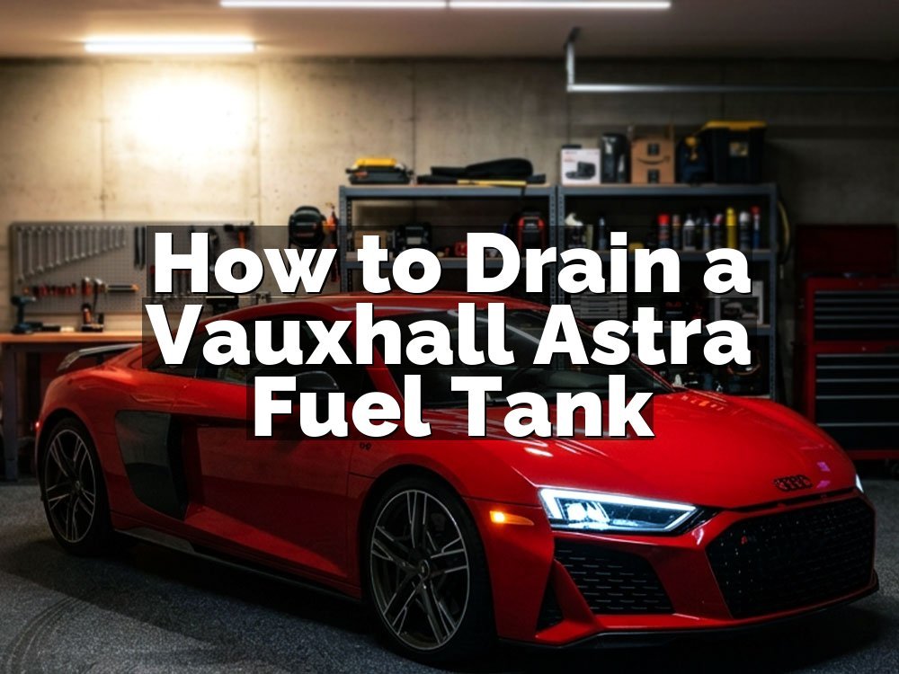 How to Drain a Vauxhall Astra Fuel Tank