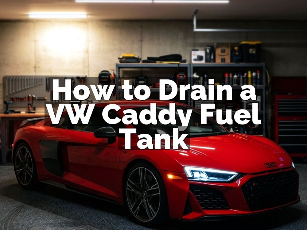 How to Drain a VW Caddy Fuel Tank