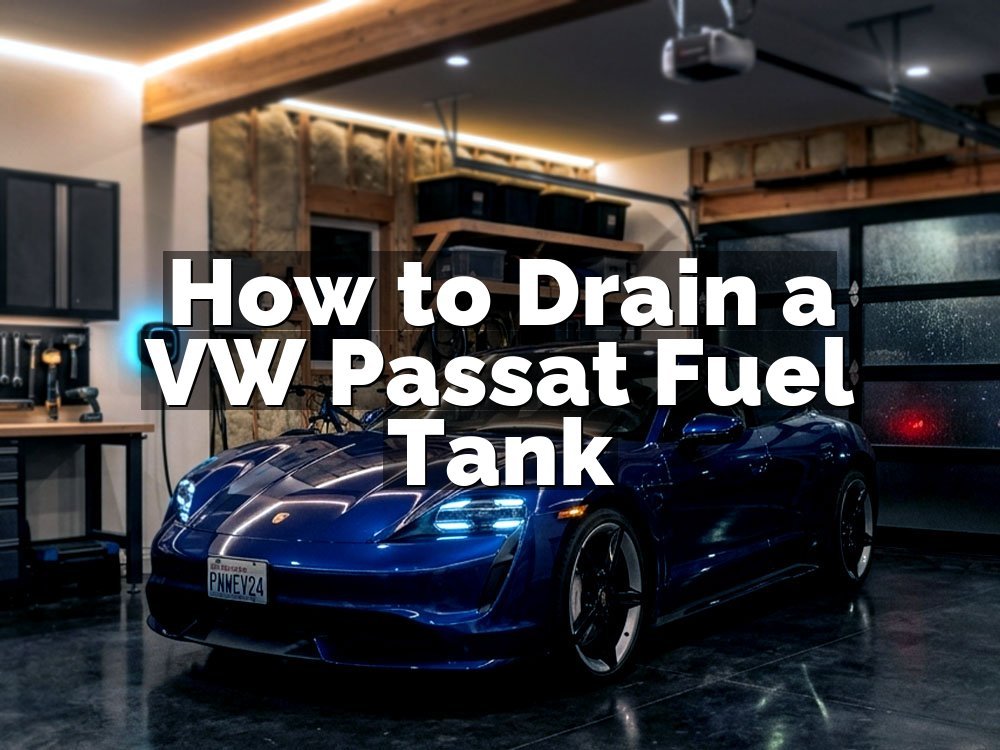 How to Drain a VW Passat Fuel Tank