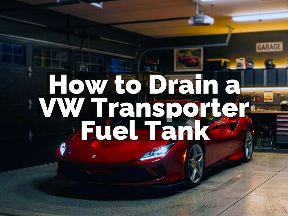 How to Drain a VW Transporter Fuel Tank