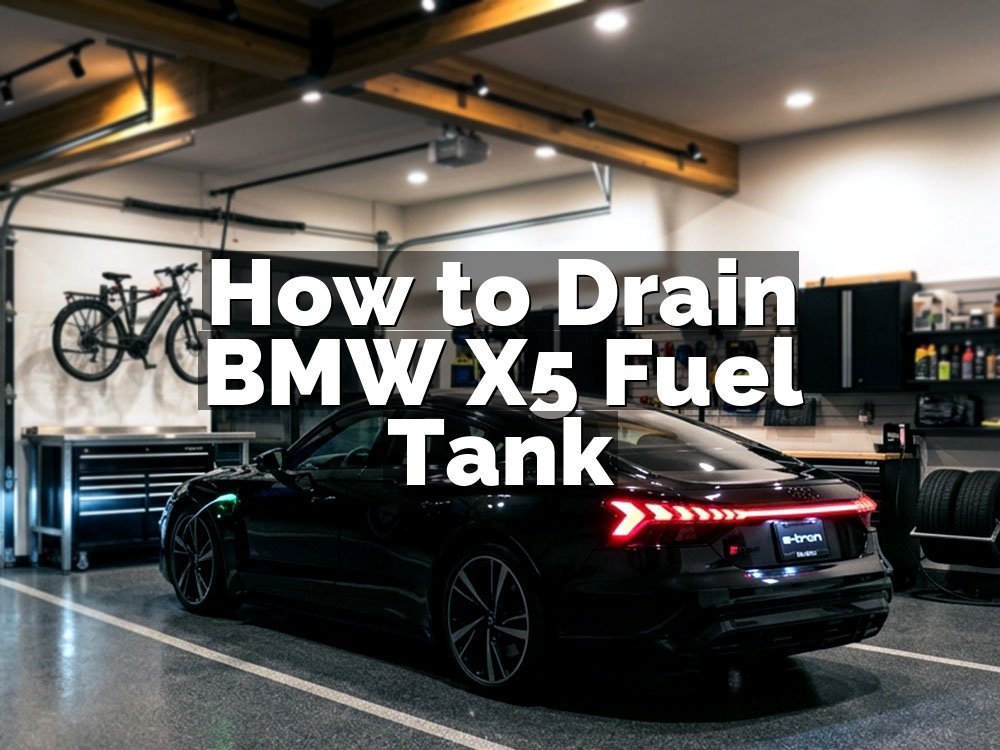 How to Drain BMW X5 Fuel Tank