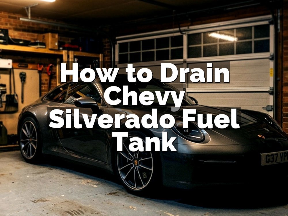 How to Drain Chevy Silverado Fuel Tank