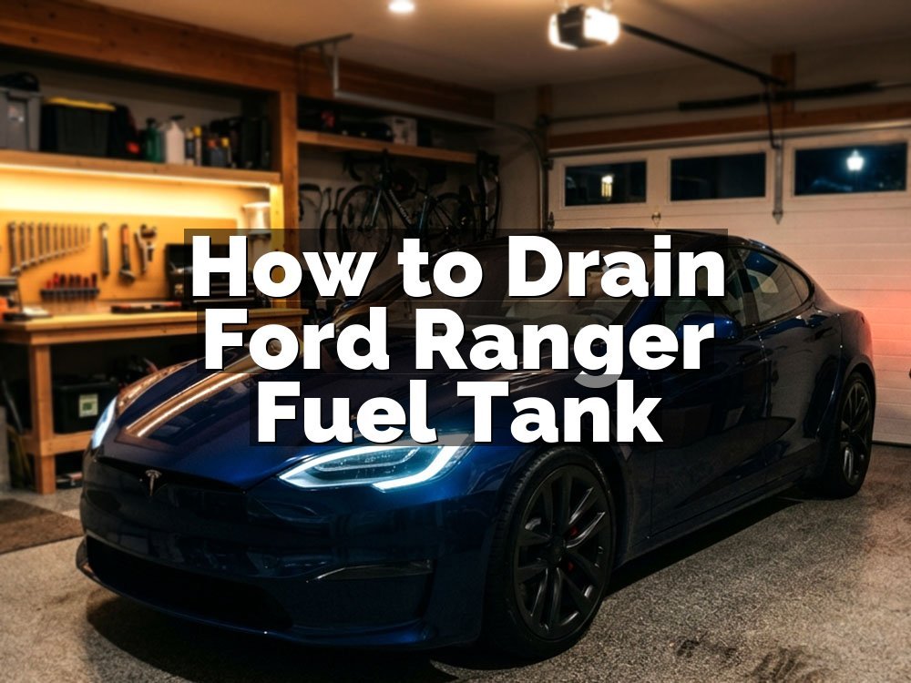 How to Drain Ford Ranger Fuel Tank