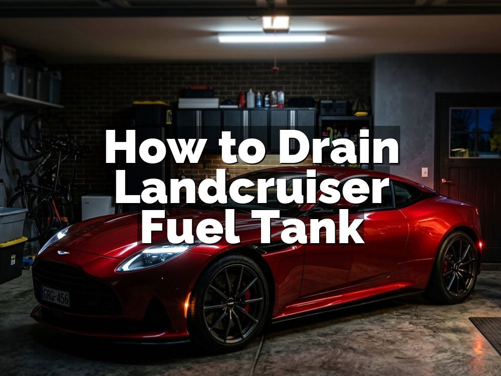 How to Drain Landcruiser Fuel Tank