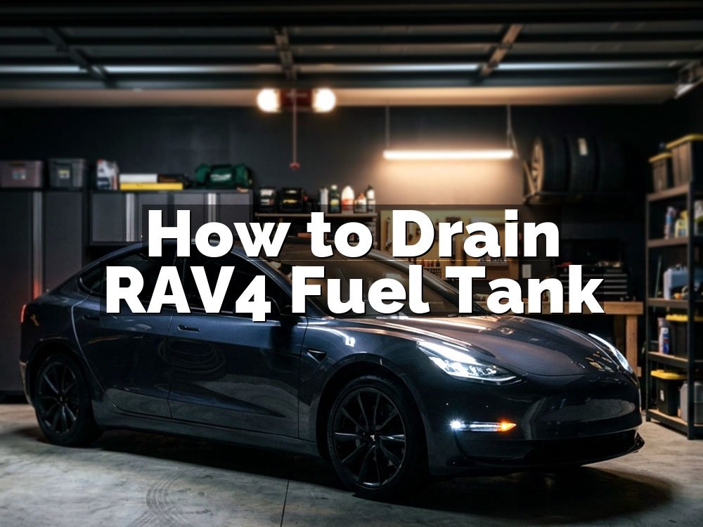 How to Drain RAV4 Fuel Tank