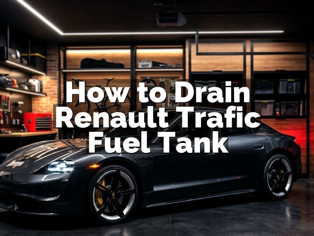 How to Drain Renault Trafic Fuel Tank