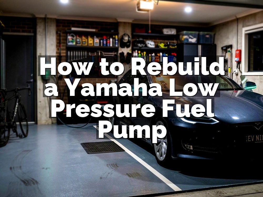 How to Rebuild a Yamaha Low Pressure Fuel Pump