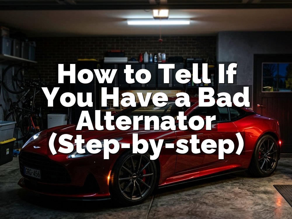 How to Tell If You Have a Bad Alternator (Step-by-step)