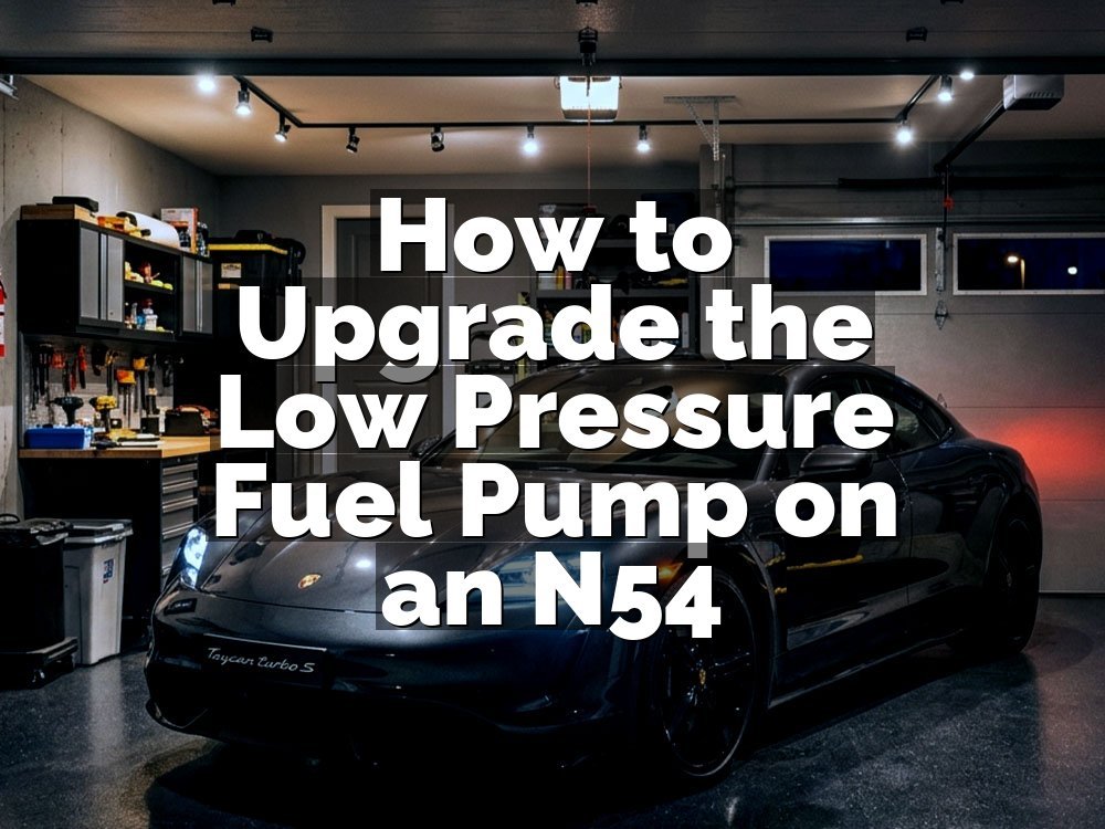 How to Upgrade the Low Pressure Fuel Pump on an N54