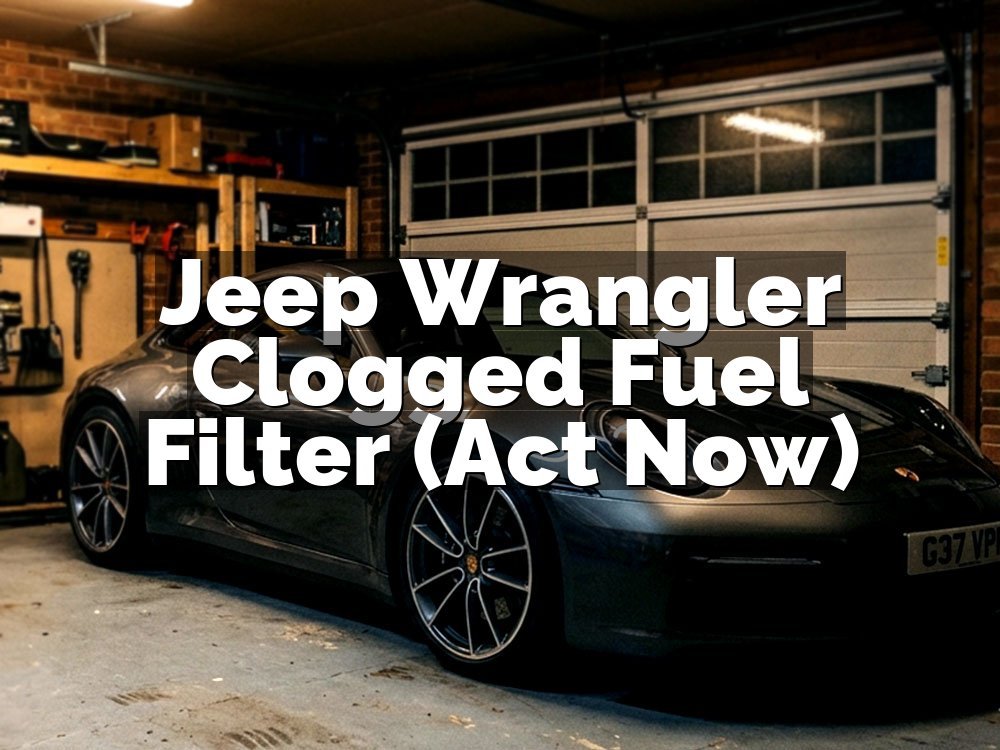 Jeep Wrangler Clogged Fuel Filter (Act Now)