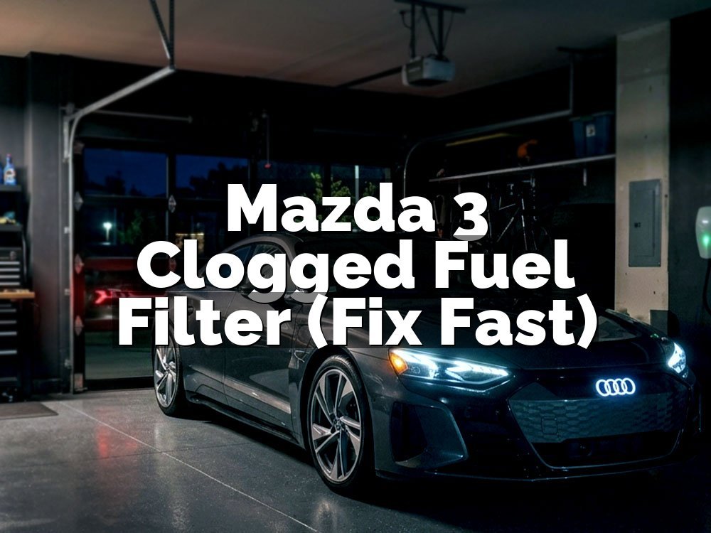 Mazda 3 Clogged Fuel Filter (Fix Fast)