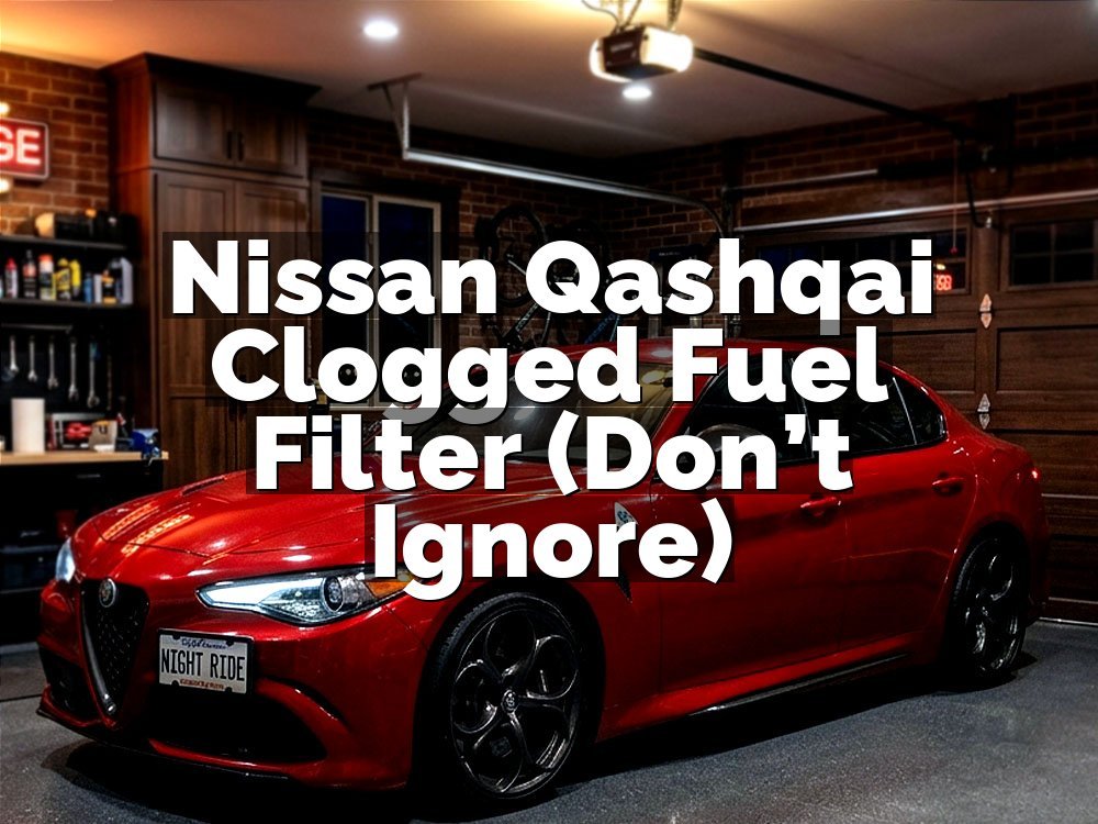 Nissan Qashqai Clogged Fuel Filter (Don’t Ignore)