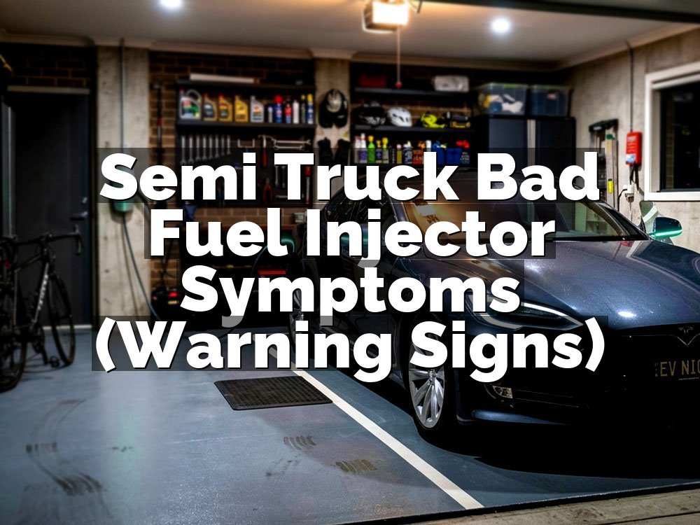 Semi Truck Bad Fuel Injector Symptoms (Warning Signs)