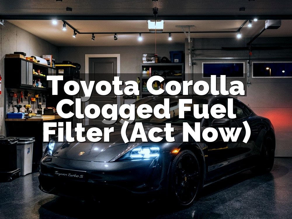 Toyota Corolla Clogged Fuel Filter (Act Now)