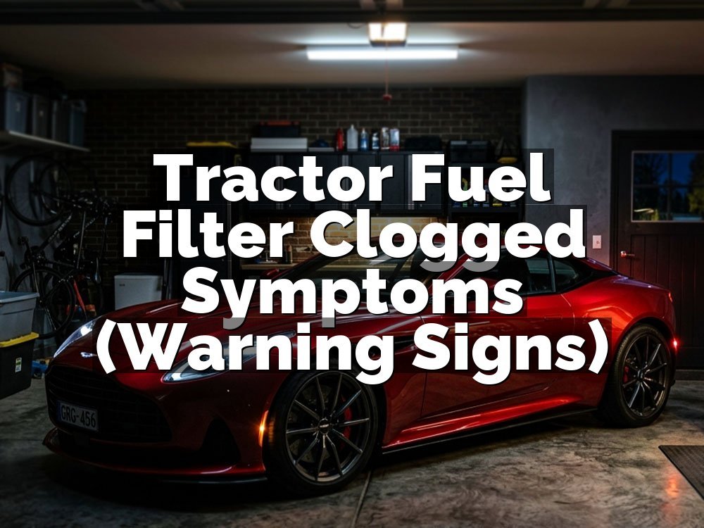Tractor Fuel Filter Clogged Symptoms (Warning Signs)