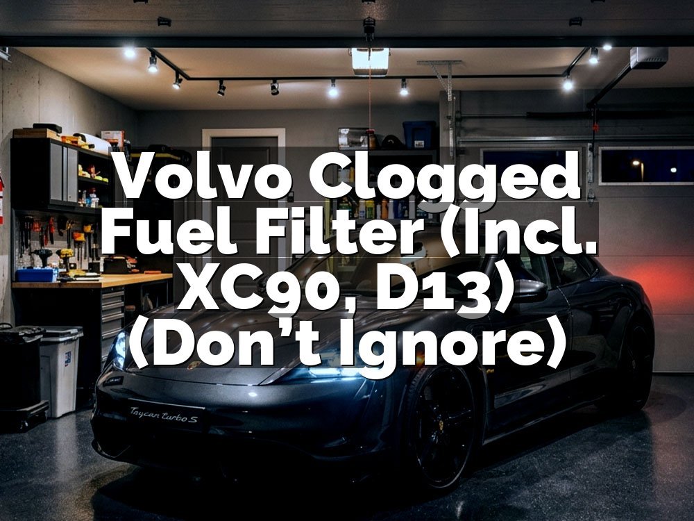 Volvo Clogged Fuel Filter (Incl. XC90, D13) (Don’t Ignore)