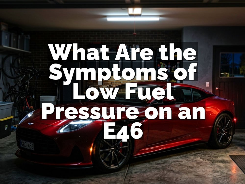 What Are the Symptoms of Low Fuel Pressure on an E46