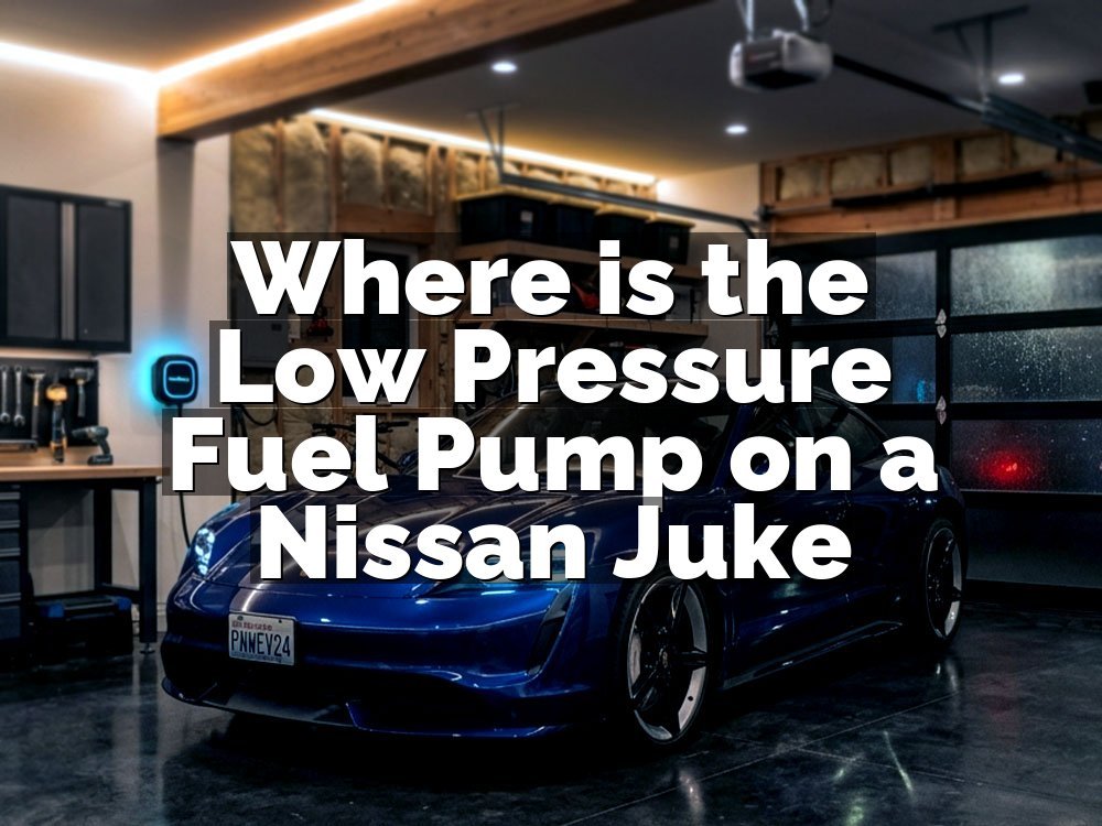 Where is the Low Pressure Fuel Pump on a Nissan Juke