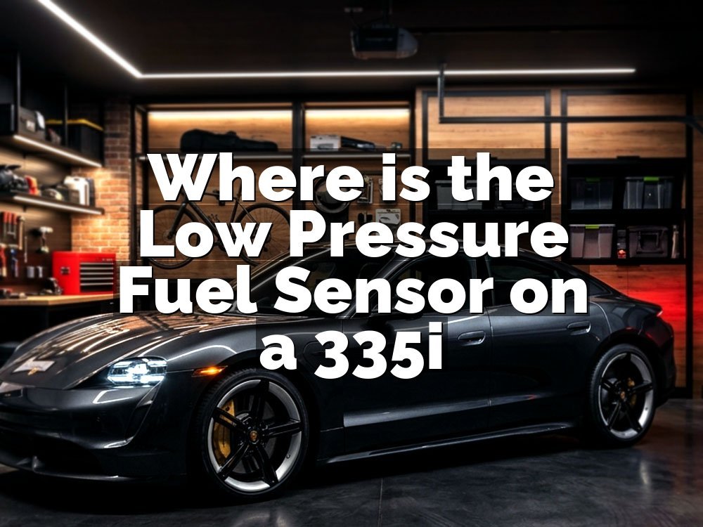Where is the Low Pressure Fuel Sensor on a 335i