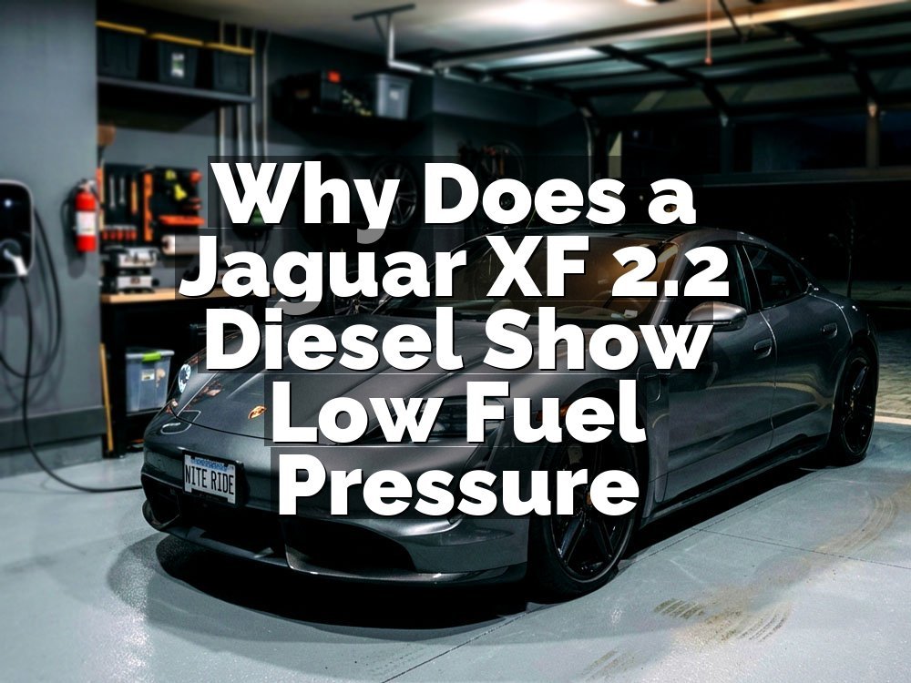 Why Does a Jaguar XF 2.2 Diesel Show Low Fuel Pressure