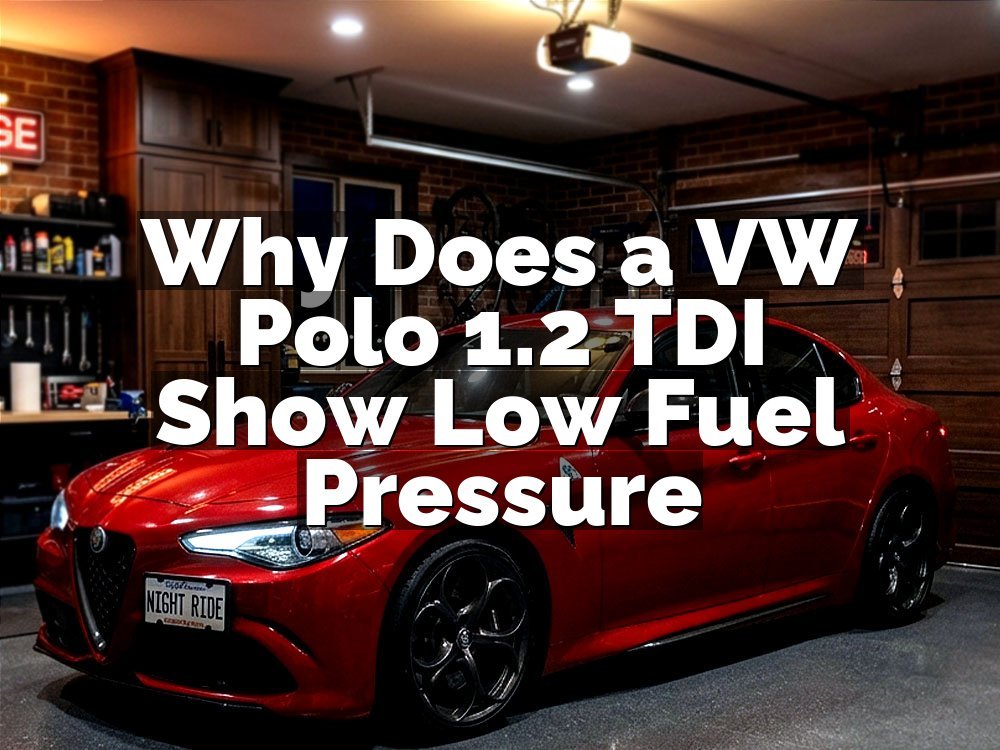 Why Does a VW Polo 1.2 TDI Show Low Fuel Pressure