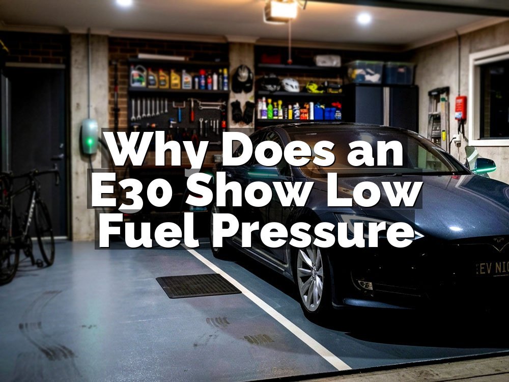 Why Does an E30 Show Low Fuel Pressure