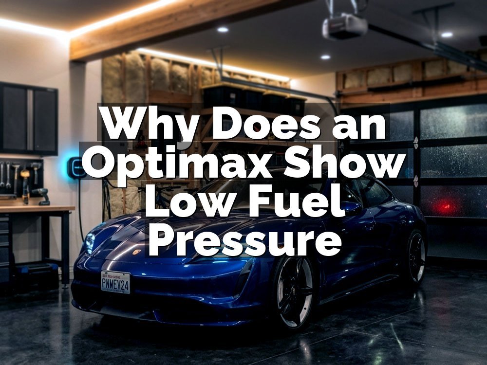 Why Does an Optimax Show Low Fuel Pressure