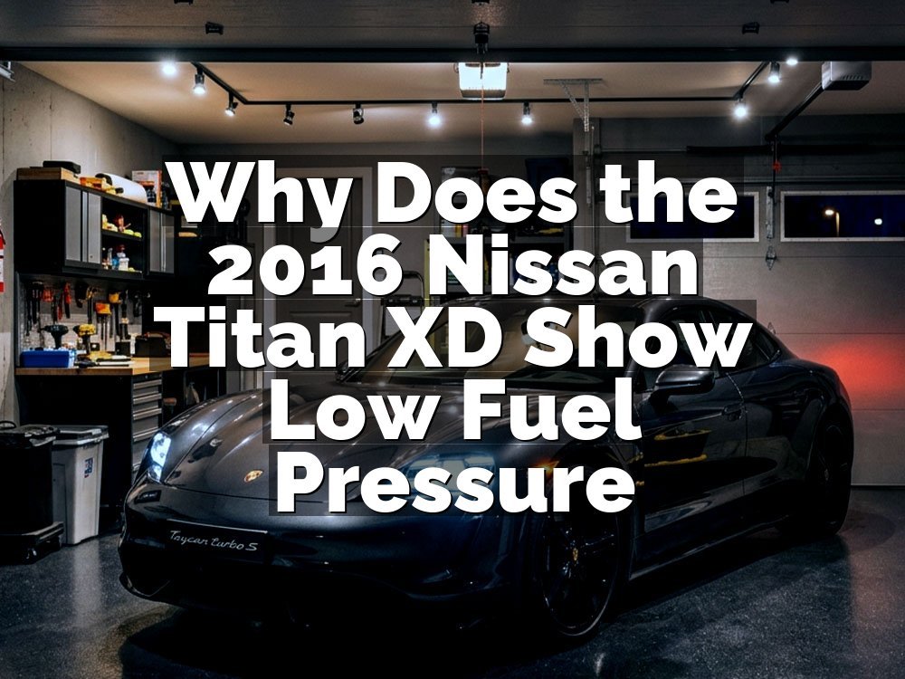 Why Does the 2016 Nissan Titan XD Show Low Fuel Pressure